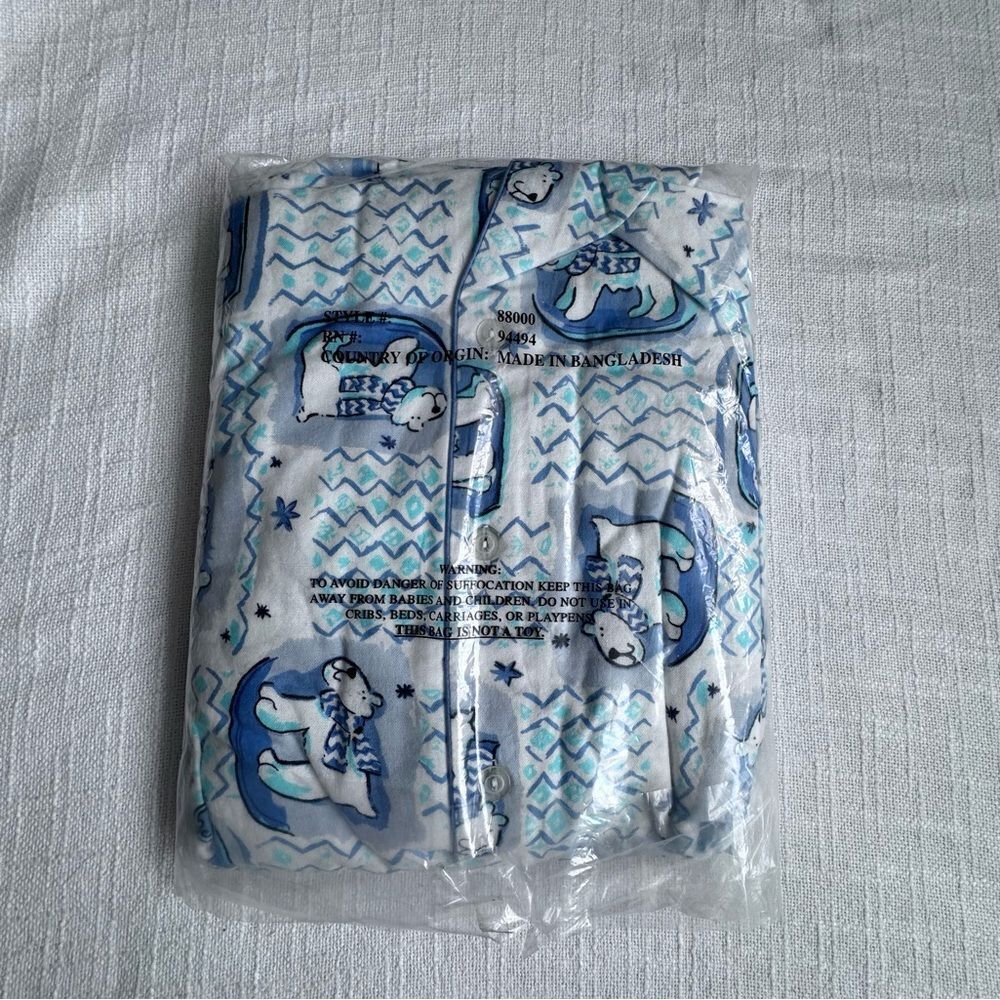 Jolie Pajama Set Top Bottom 100% Cotton Flannel SZ 2X - Picture 2 of 11